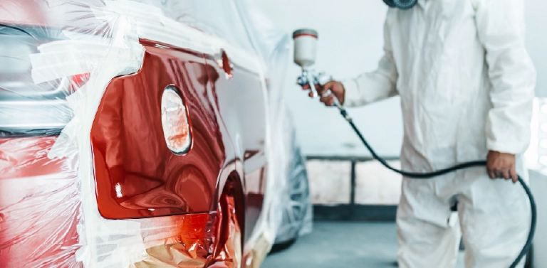 Malowanie natryskowe samochody